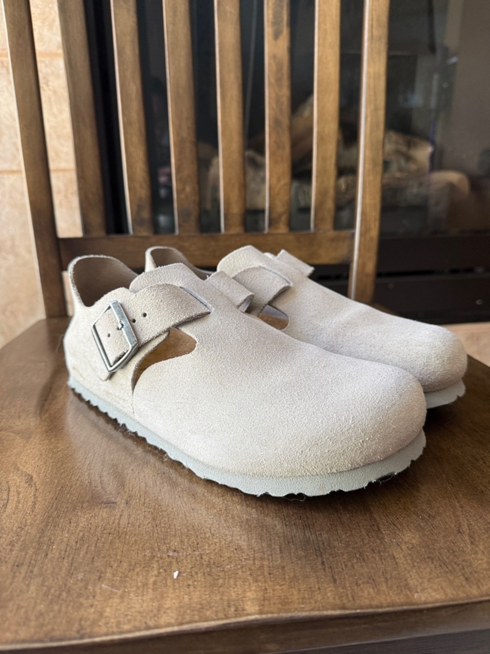Birkenstock London/Boston light grey